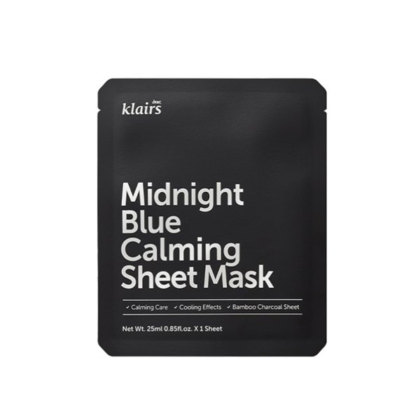 Dear Klairs Midnight Blue Calming Sheet Mask