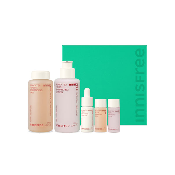 Innisfree Black Tea Youth Enhancing Skin Care Set
