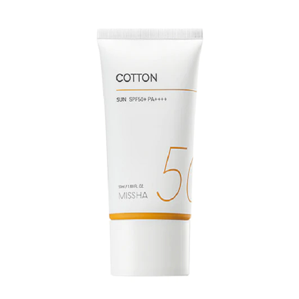 Missha All-around Safe Block Cotton Sun Cream SPF50+ PA++++