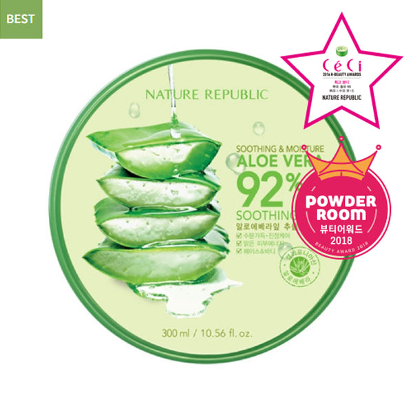 Nature Republic Soothing & Moisture Aloe Vera 92% Soothing Gel