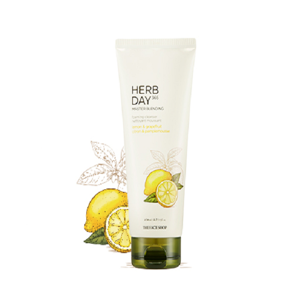 The Face Shop Herb Day 365 Master Blending Cleansing Foam