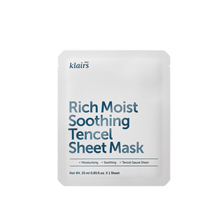 Dear Klairs Rich Moist Soothing Tencel Sheet Mask