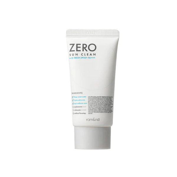 Rom&nd Zero Sun Clean Sun Cream SPF50+ PA++++