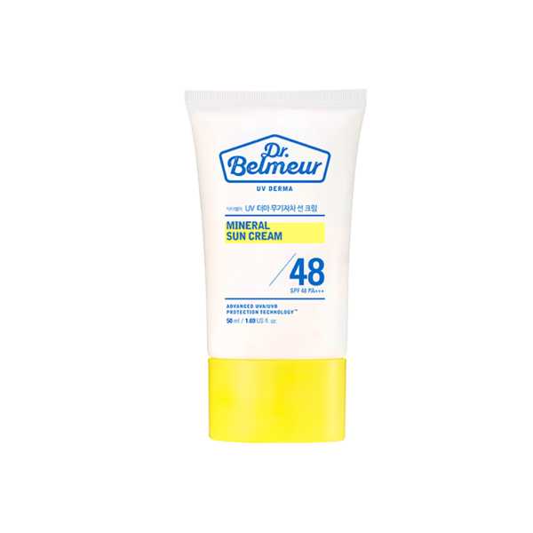The Face Shop Dr.Belmeur UV Derma Mineral Sun Cream SPF48 PA+++ 50ml
