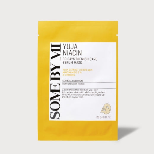 SOME BY MI Yuja Niacin Blemish Care Serum Mask