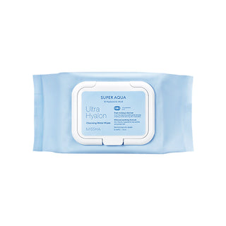 Missha Super Aqua Ultra Hyaluron Gesichtsreinigungstücher