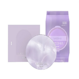 Missha Glow Layering Fit Cushion mit Nachfüllpackung SPF50+ PA++++